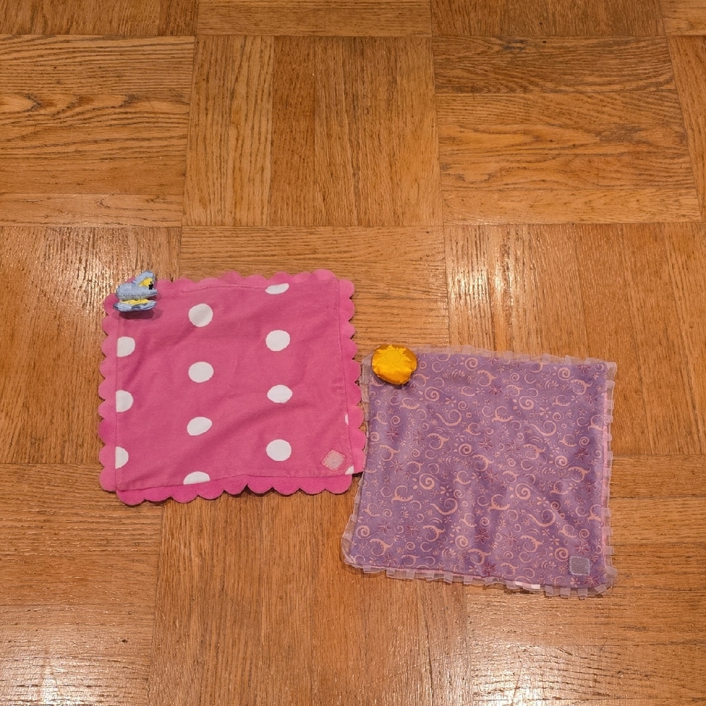 Pink and Purple Kids Handkerchief Set